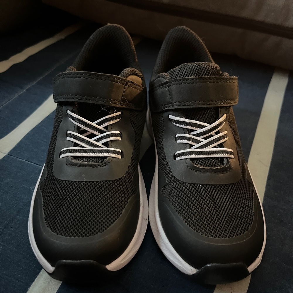 Athletic Works Kids Black and White Sneakers